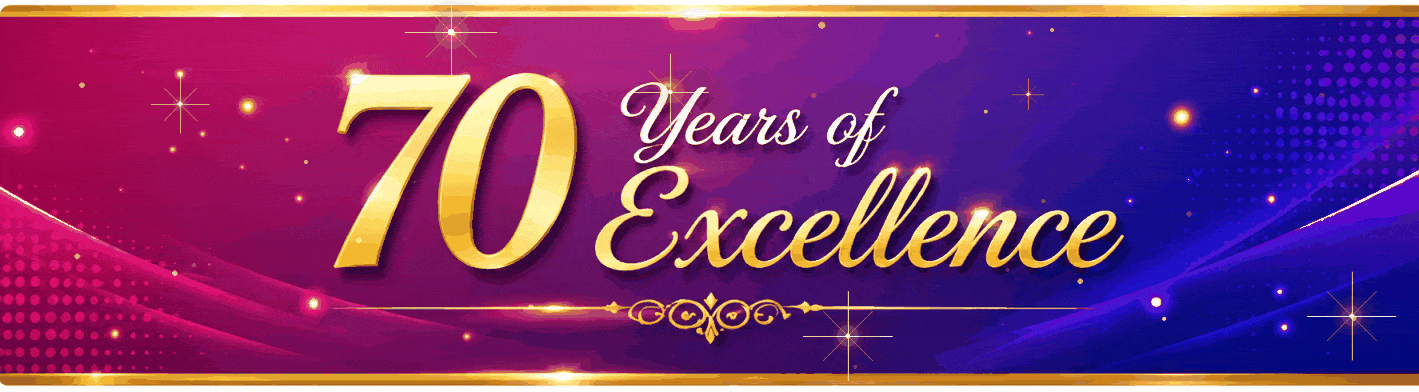 70 Years of Excellence